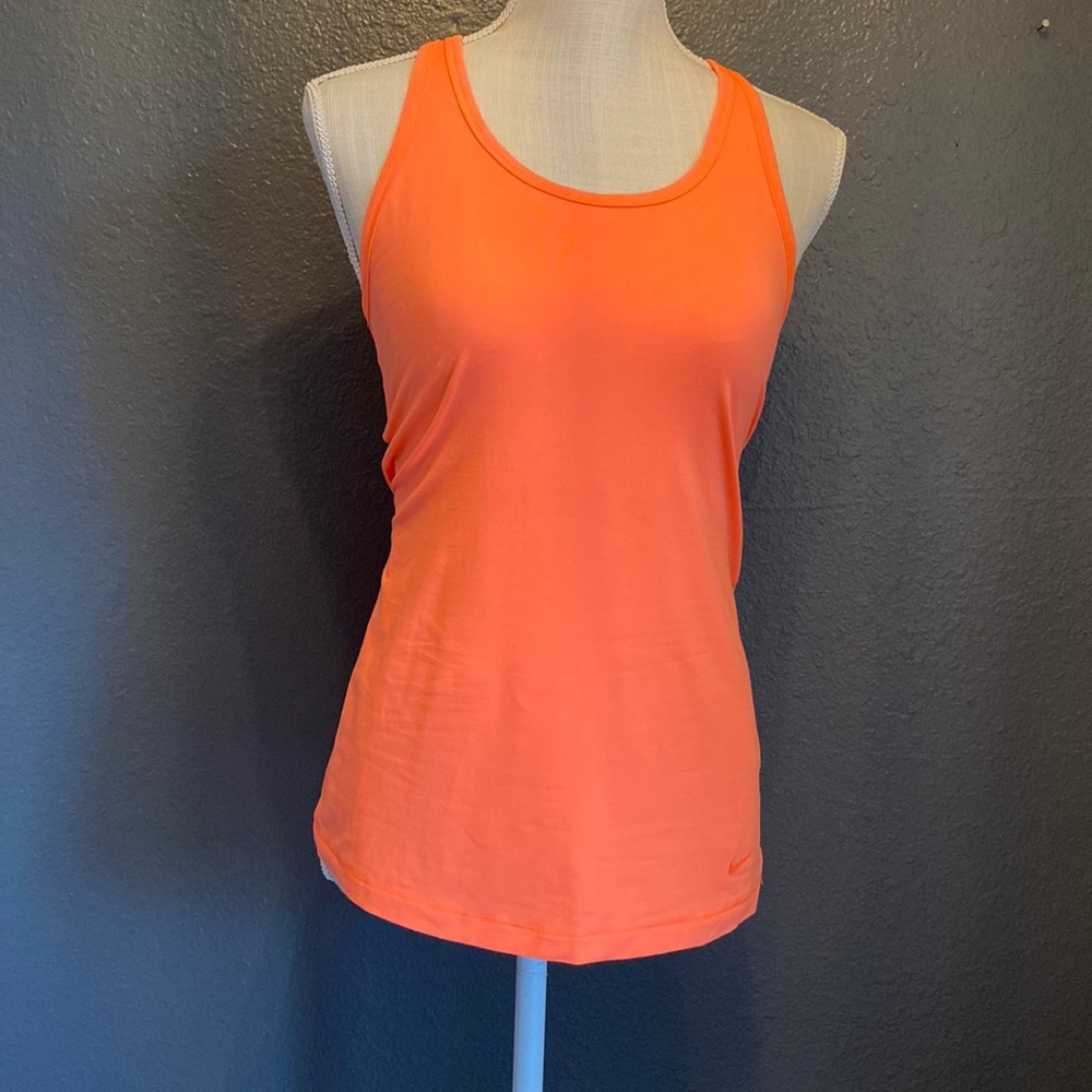 Nike Dri-Fit Orange Tank Top